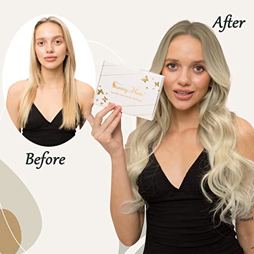 Ombre Halo Human Hair Extensions (Canada) – Instant Volume & Length - Image 31