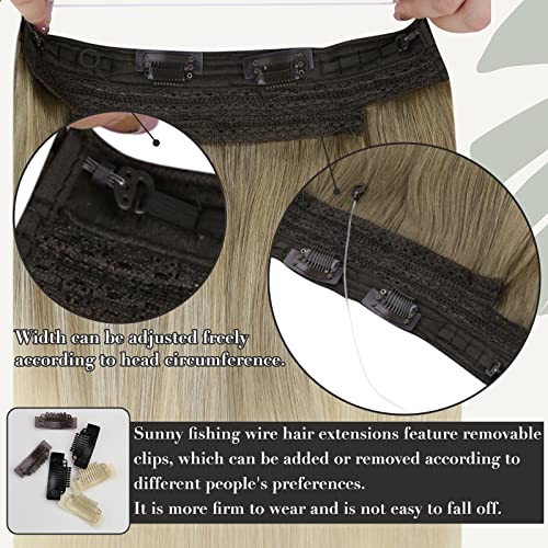 Ombre Halo Human Hair Extensions (Canada) – Instant Volume & Length - Image 33