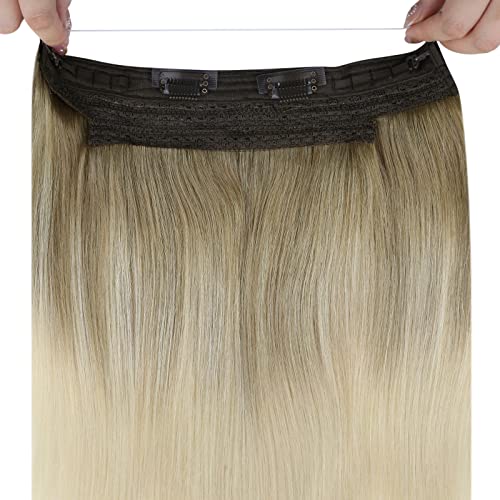 Ombre Halo Human Hair Extensions (Canada) – Instant Volume & Length - Image 35