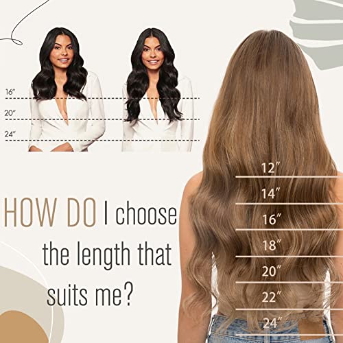 Ombre Halo Human Hair Extensions (Canada) – Instant Volume & Length - Image 4