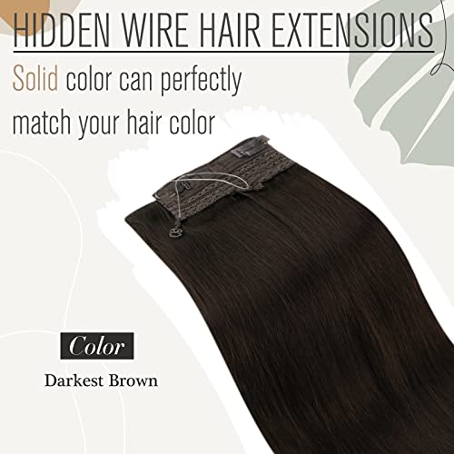 Ombre Halo Human Hair Extensions (Canada) – Instant Volume & Length - Image 50