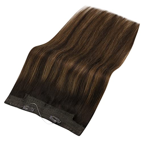 Ombre Halo Human Hair Extensions (Canada) – Instant Volume & Length - Image 58