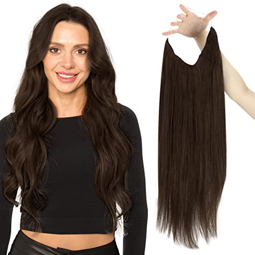 Ombre Halo Human Hair Extensions (Canada) – Instant Volume & Length - Image 61