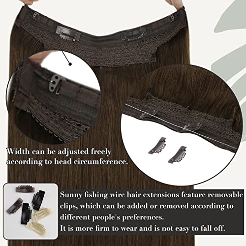 Ombre Halo Human Hair Extensions (Canada) – Instant Volume & Length - Image 64