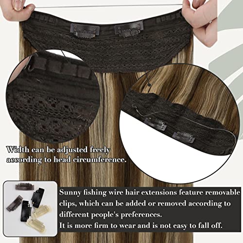 Ombre Halo Human Hair Extensions (Canada) – Instant Volume & Length - Image 70