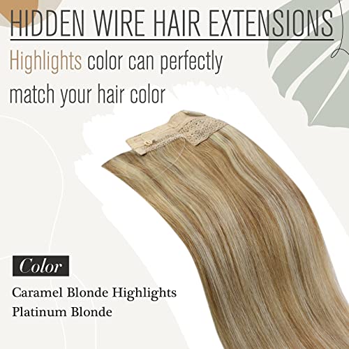 Ombre Halo Human Hair Extensions (Canada) – Instant Volume & Length - Image 8