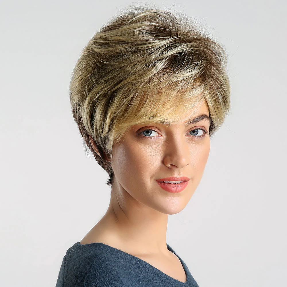 Short Hair Pixie Cut Heat Resistant Wig - Image 2
