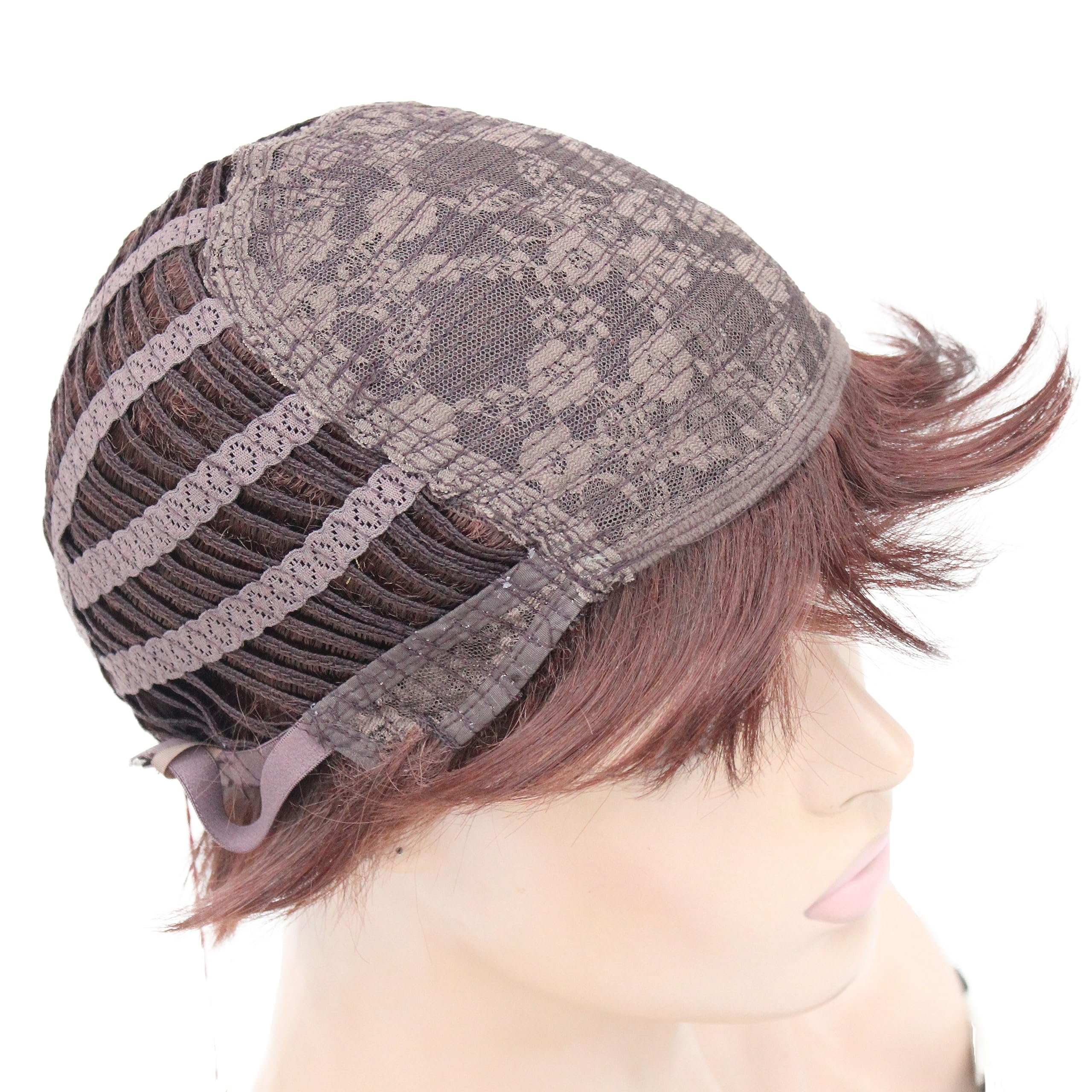 Short Layered Heat Resistant Synthetic Wig - Image 15