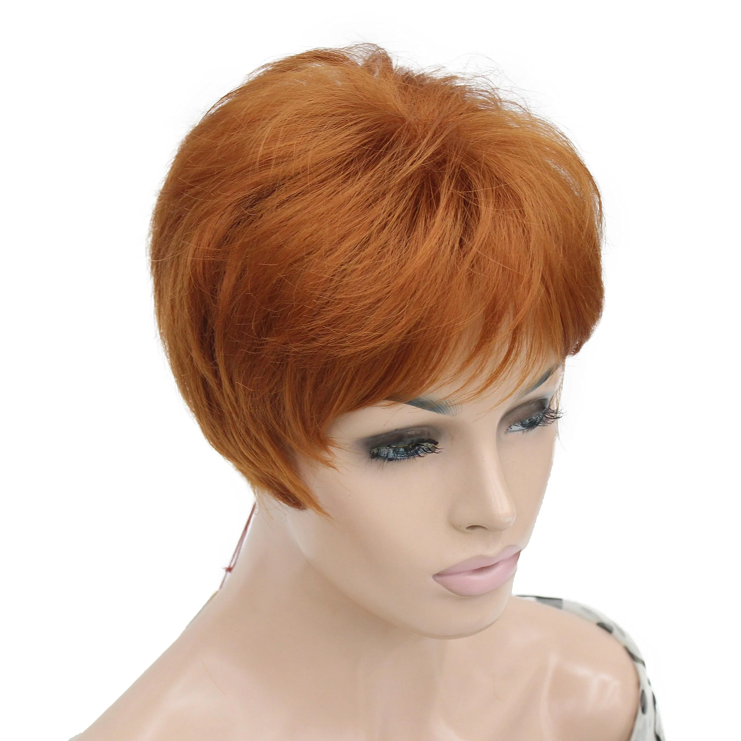 Short Layered Heat Resistant Synthetic Wig - Image 24