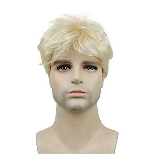Short Straight Synthetic Mens Wig - Image 12