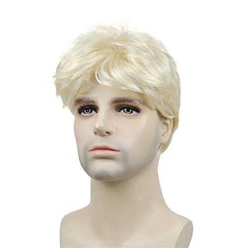 Short Straight Synthetic Mens Wig - Image 13