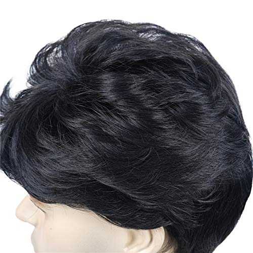 Short Straight Synthetic Mens Wig - Image 32