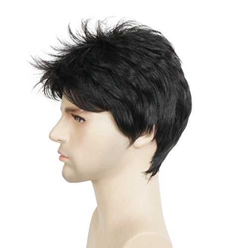 Short Straight Synthetic Mens Wig - Image 35