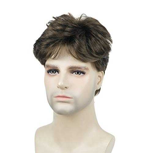 Short Straight Synthetic Mens Wig - Image 39