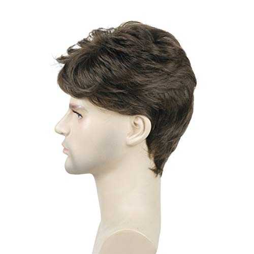 Short Straight Synthetic Mens Wig - Image 40