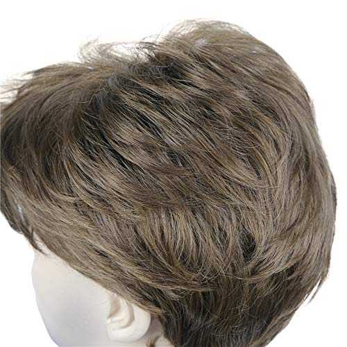 Short Straight Synthetic Mens Wig - Image 5