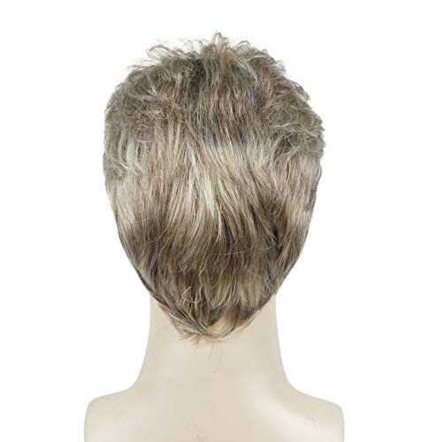 Short Straight Synthetic Mens Wig - Image 61