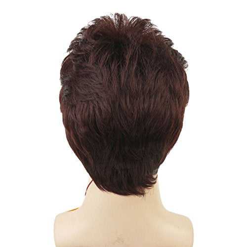 Short Straight Synthetic Mens Wig - Image 67