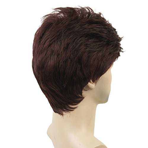 Short Straight Synthetic Mens Wig - Image 68