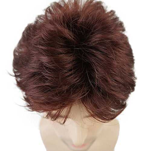 Short Straight Synthetic Mens Wig - Image 69