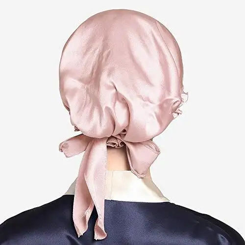 Silk Sleep Cap with Ribbons - Image 21