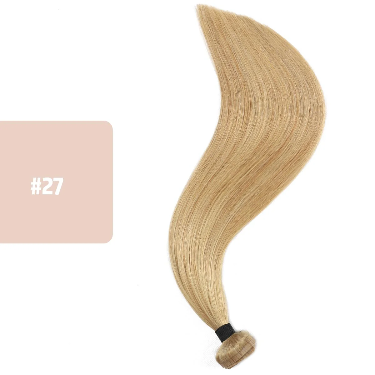 Silky Straight Human Hair Clip in Hair Extensions - Image 31