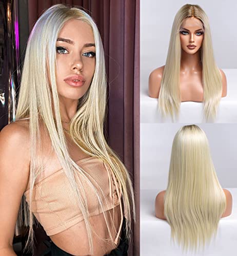 Silky T-part Synthetic Heat Friendly Wig - Image 6