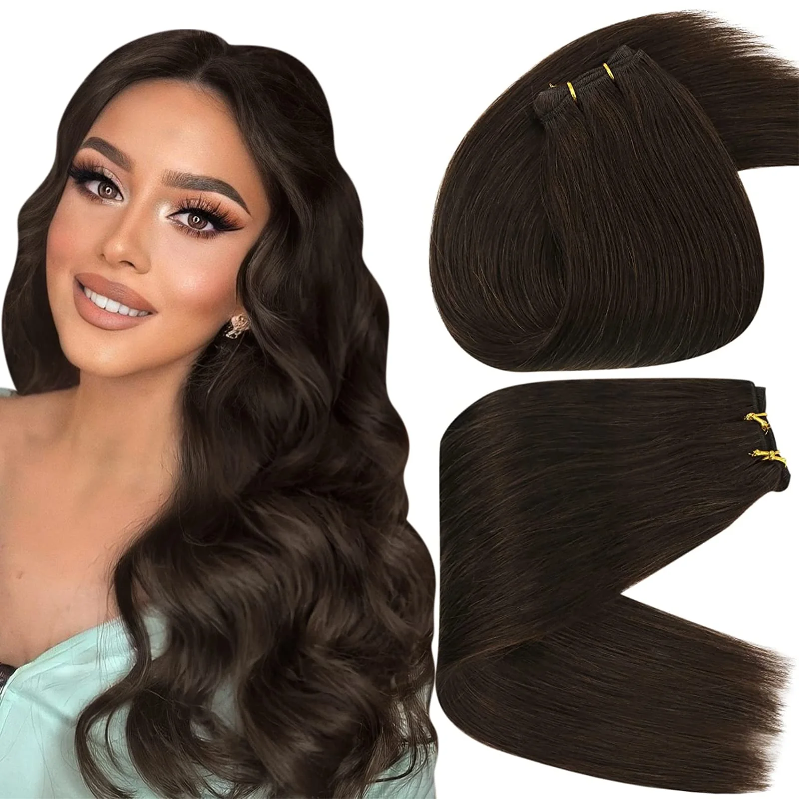 Soft Human Hair Ponytail Extension - Image 145