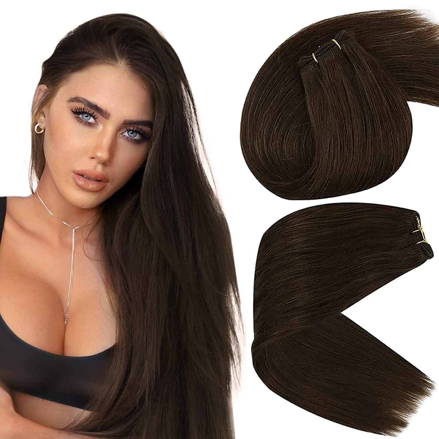 Soft Human Hair Ponytail Extension - Image 153