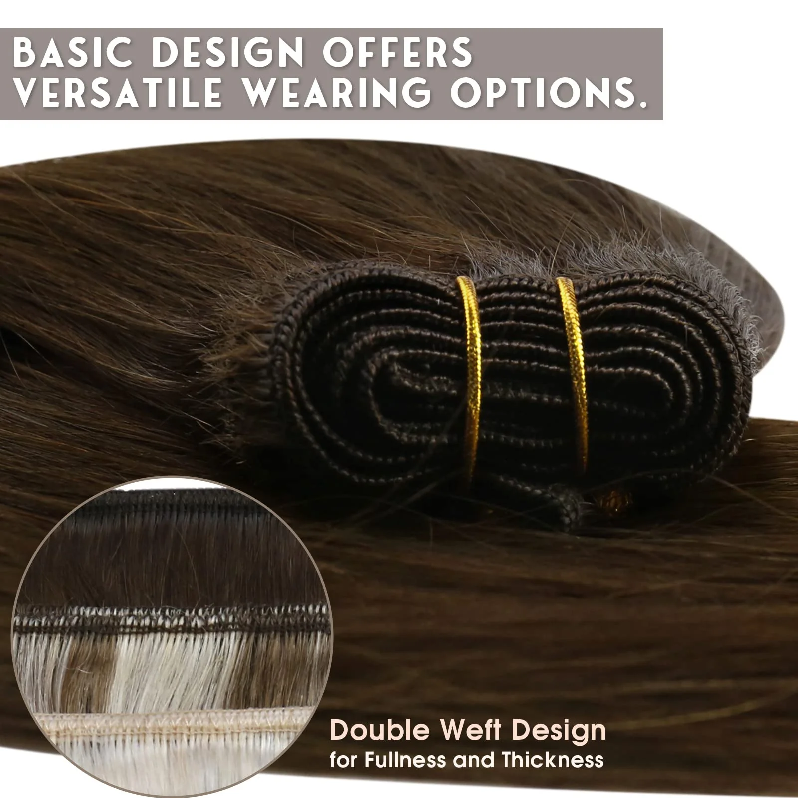 Soft Human Hair Ponytail Extension - Image 155