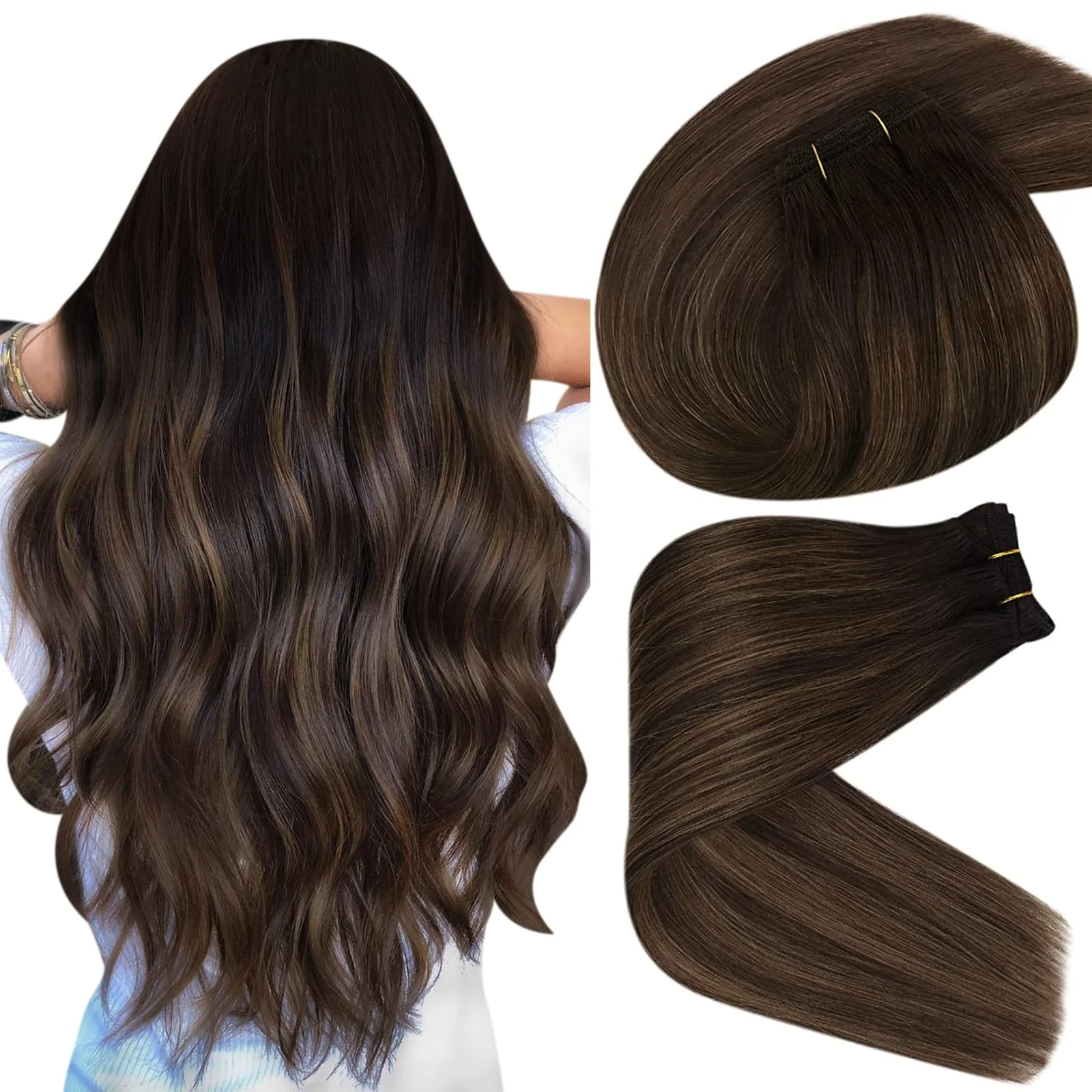 Soft Human Hair Ponytail Extension - Image 39