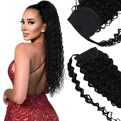 Soft Human Hair Ponytail Extension - Image 81