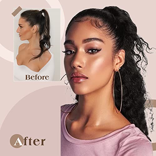 Soft Human Hair Ponytail Extension - Image 82