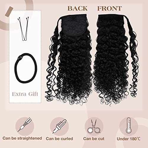 Soft Human Hair Ponytail Extension - Image 84