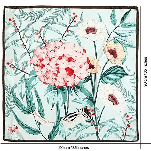 Square Fashion Scarf & Hair Accessory - 4 Pack - Image 12