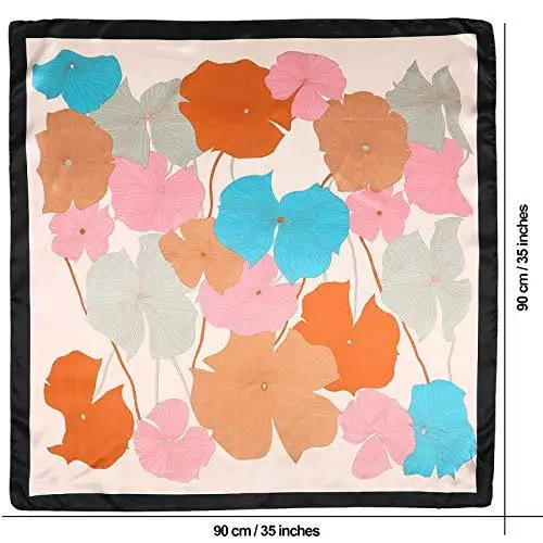 Square Fashion Scarf & Hair Accessory - 4 Pack - Image 19