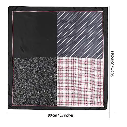 Square Fashion Scarf & Hair Accessory - 4 Pack - Image 26