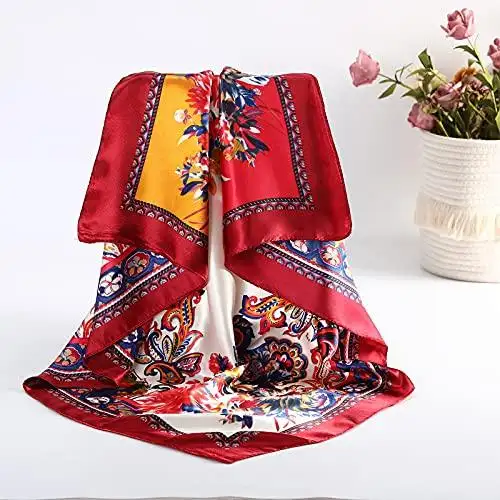 Square Fashion Scarf & Hair Accessory - 4 Pack - Image 35