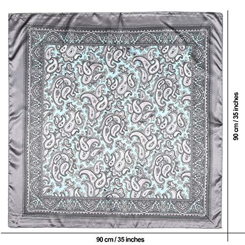 Square Fashion Scarf & Hair Accessory - 4 Pack - Image 45