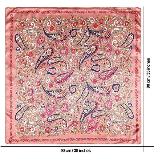 Square Fashion Scarf & Hair Accessory - 4 Pack - Image 5