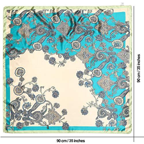 Square Fashion Scarf & Hair Accessory - 4 Pack - Image 58