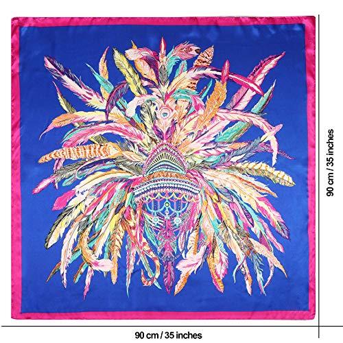 Square Fashion Scarf & Hair Accessory - 4 Pack - Image 72