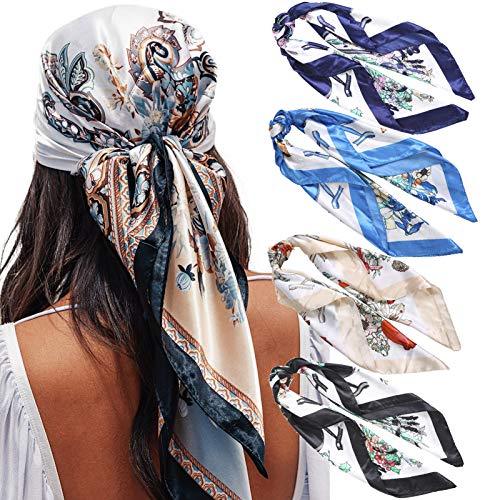 Square Fashion Scarf & Hair Accessory - 4 Pack - Image 84
