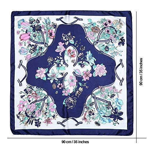 Square Fashion Scarf & Hair Accessory - 4 Pack - Image 85