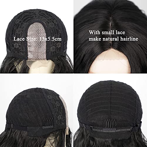 Straight Long Ombre Brown wig with middle part - Image 12