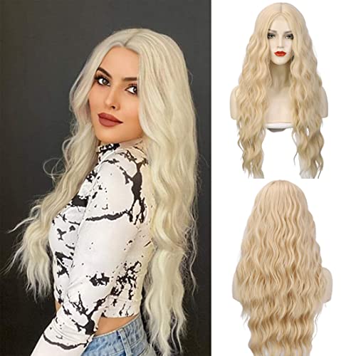 Straight Long Ombre Brown wig with middle part - Image 31