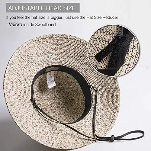Sun Shade Straw Beach Hat - Image 11