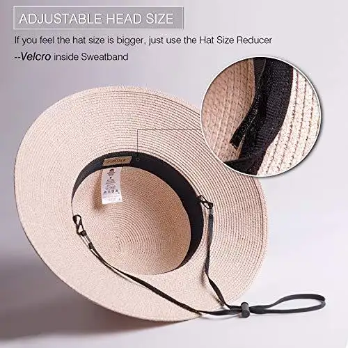 Sun Shade Straw Beach Hat - Image 14