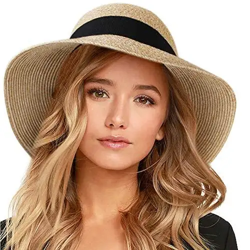Sun Shade Straw Beach Hat - Image 15