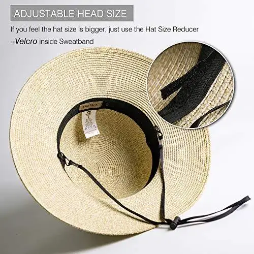 Sun Shade Straw Beach Hat - Image 17